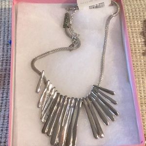 Silver necklace New